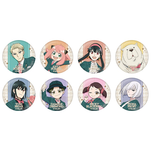 『SPY×FAMILY』ANIME EXTRA MISSION トレーディング缶バッジ 【全8種】