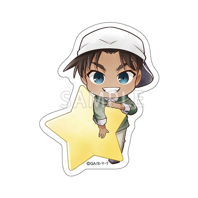名探偵コナン ダイカットステッカー／服部平次 ミニキャラ スター