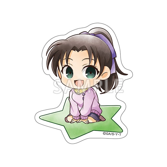 名探偵コナン ダイカットステッカー／遠山和葉 ミニキャラ スター