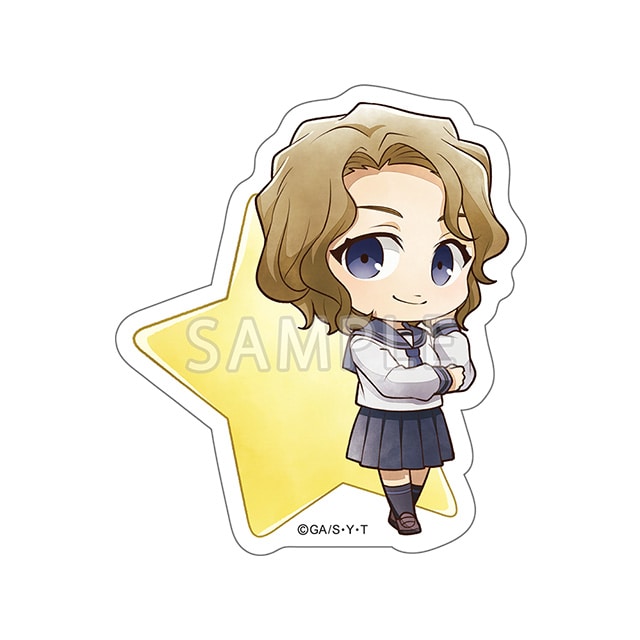 名探偵コナン ダイカットステッカー／大岡紅葉 ミニキャラ スター