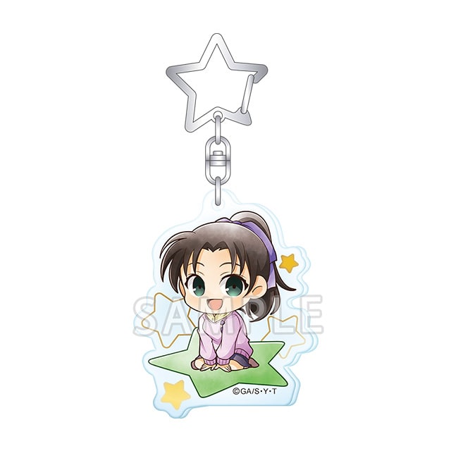 名探偵コナン アクリルキーホルダー／遠山和葉 ミニキャラ スター