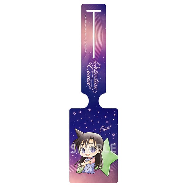 名探偵コナン ラゲッジタグ／毛利 蘭 ミニキャラ スター