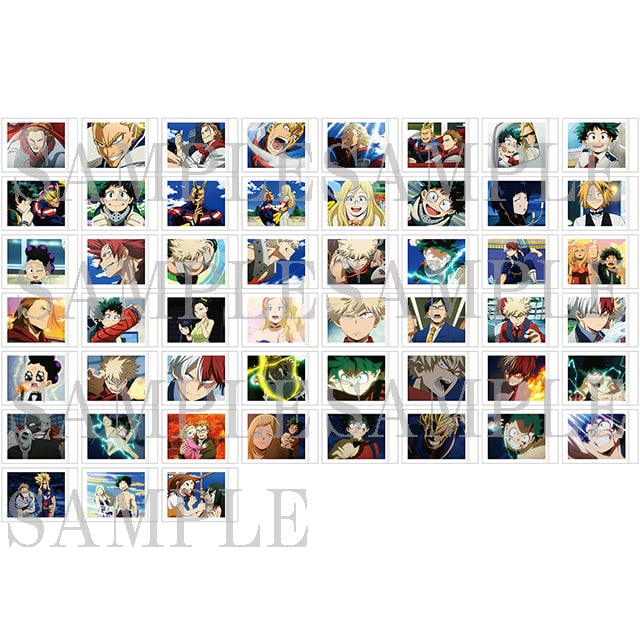 僕のヒーローアカデミア THE MOVIE ～2人の英雄～ ぱしゃこれ 【全51種】 ランダム1BOX（10パック入り）セット