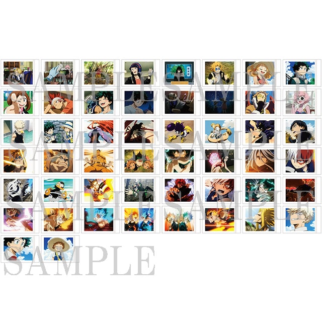 僕のヒーローアカデミア THE MOVIE ヒーローズ：ライジング ぱしゃこれ 【全50種】 ランダム1BOX（10パック入り）セット