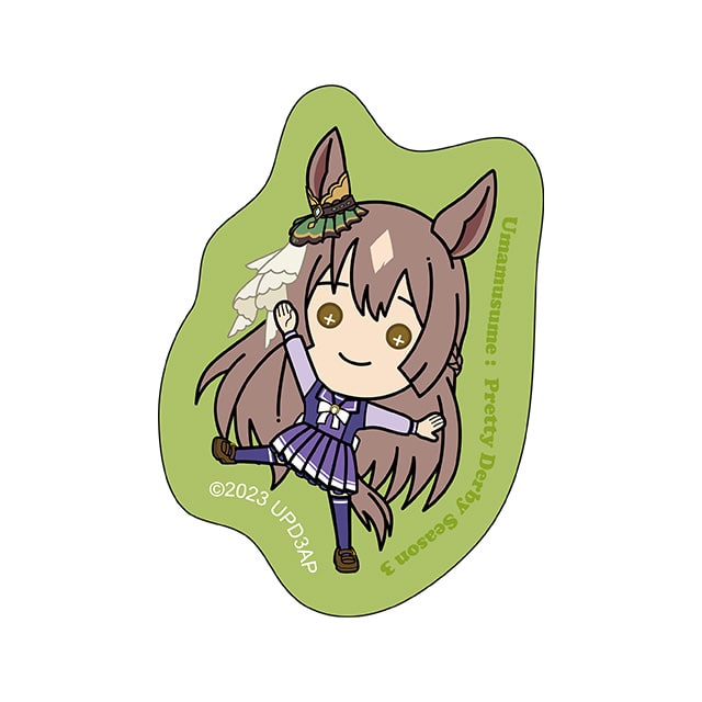 TVアニメ『ウマ娘 プリティーダービー Season 3』 たすっこ ダイカットステッカー サトノダイヤモンド