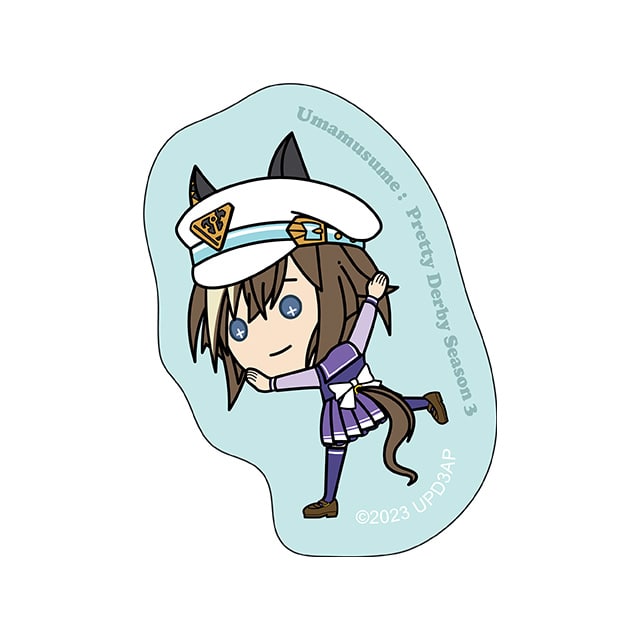 TVアニメ『ウマ娘 プリティーダービー Season 3』 たすっこ ダイカットステッカー シュヴァルグラン