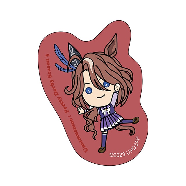 TVアニメ『ウマ娘 プリティーダービー Season 3』 たすっこ ダイカットステッカー サウンズオブアース