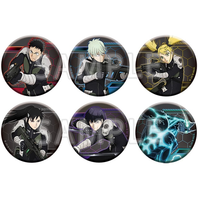 怪獣8号 トレーディング缶バッジ Vol.3 【6種】 コンプリートセット