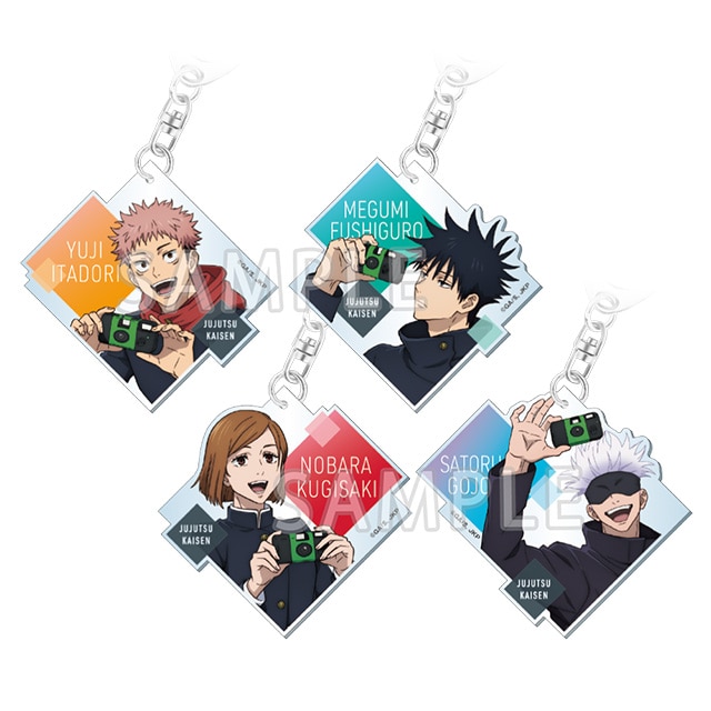 呪術廻戦 じゅじゅHONPO トレーディングアクリルキーホルダー 【全4種】 コンプリートセット