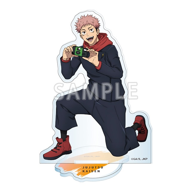 呪術廻戦 じゅじゅHONPO アクリルスタンド 虎杖悠仁