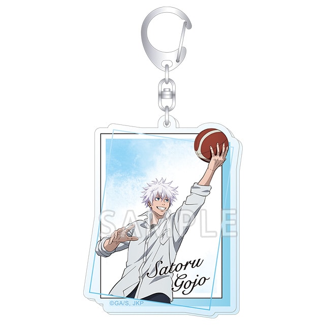 呪術廻戦 懐玉・玉折 アクリルキーホルダー 五条 悟 バスケVer.
