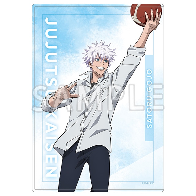 呪術廻戦 懐玉・玉折 硬質クリアケース 五条 悟 バスケVer.