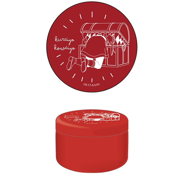 葬送のフリーレン 缶ケース ミミックに食べられているフリーレン