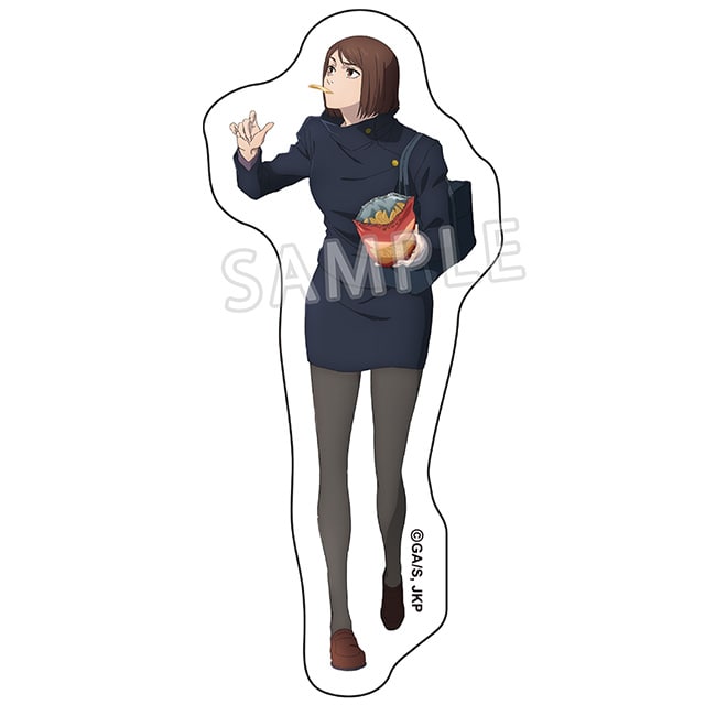 呪術廻戦 懐玉・玉折 ダイカットステッカー 家入硝子