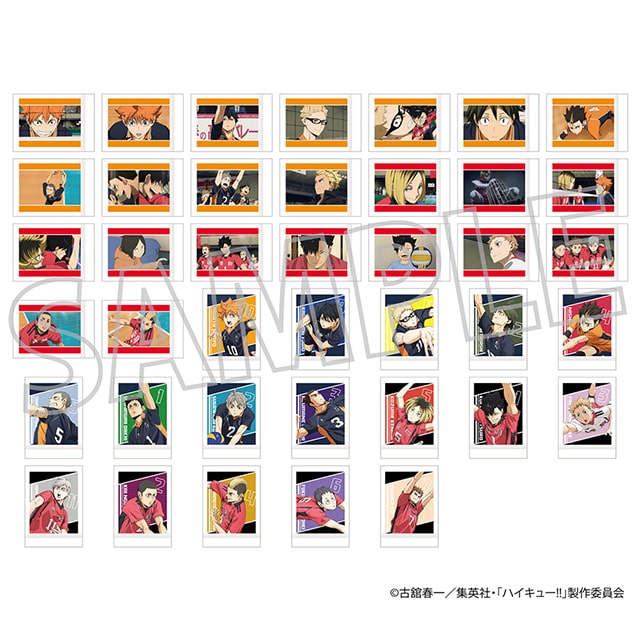 『劇場版ハイキュー!! ゴミ捨て場の決戦』 ぱしゃこれ 【全40種】 ランダム1BOX （10パック入り） セット