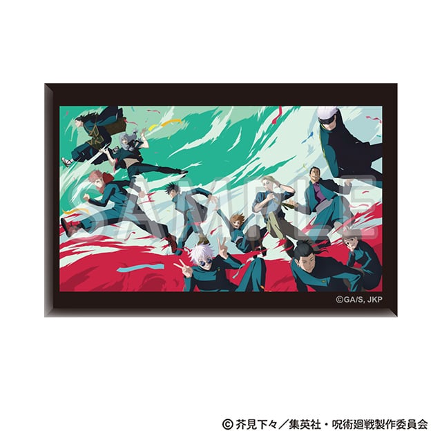 呪術廻戦 じゅじゅフェス 2024 スクエア缶バッジスタンド