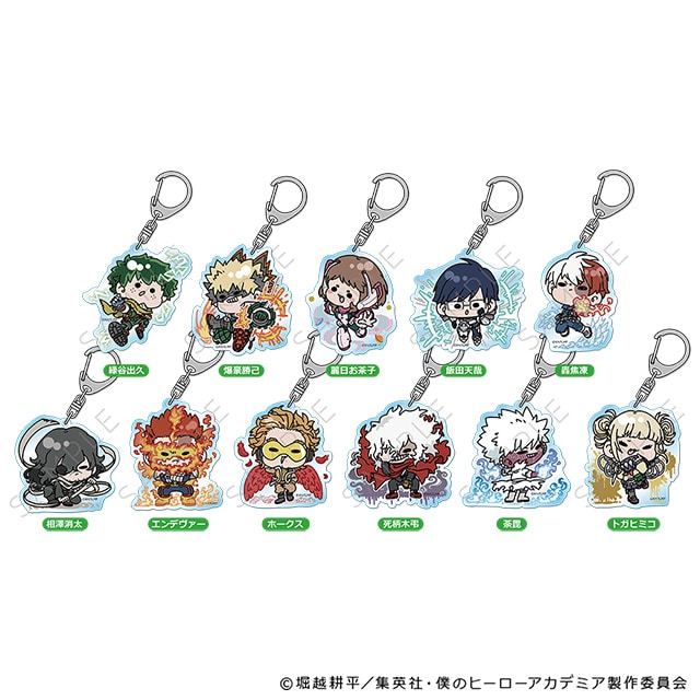 僕のヒーローアカデミア mochocho トレーディングアクリルキーホルダー 【全11種】 ランダム2個セット