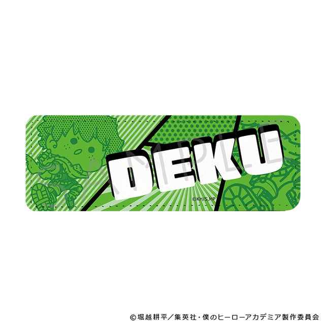 僕のヒーローアカデミア mochocho ネームレザーバッジ（ロング） 緑谷出久