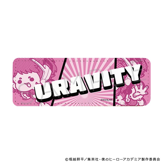 僕のヒーローアカデミア mochocho ネームレザーバッジ（ロング） 麗日お茶子