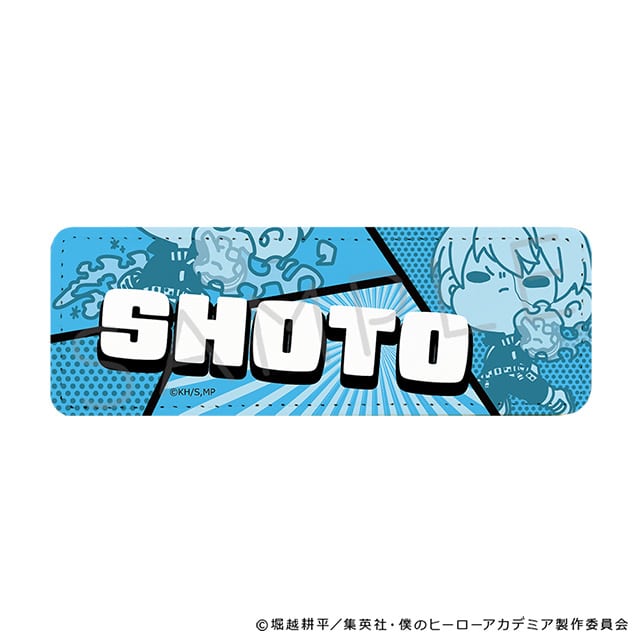 僕のヒーローアカデミア mochocho ネームレザーバッジ（ロング） 轟 焦凍