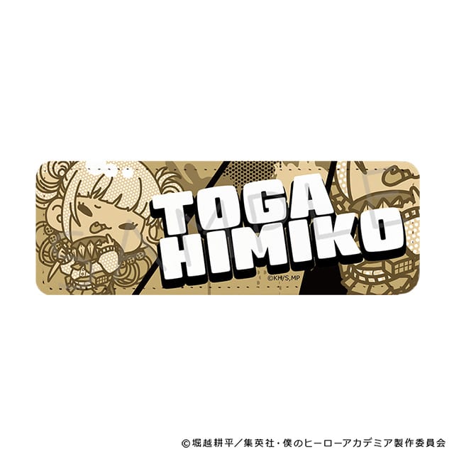 僕のヒーローアカデミア mochocho ネームレザーバッジ（ロング） トガヒミコ