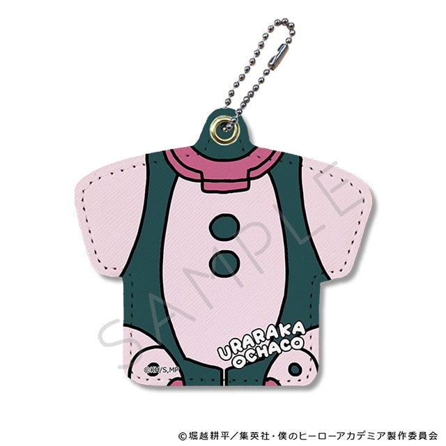 僕のヒーローアカデミア mochocho ユニフォーム型レザーチャーム 麗日お茶子