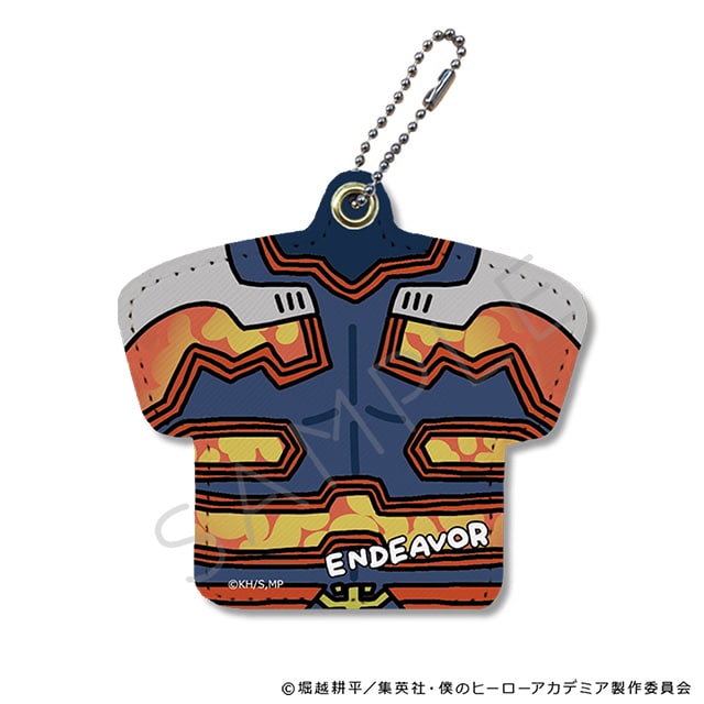 僕のヒーローアカデミア mochocho ユニフォーム型レザーチャーム エンデヴァー