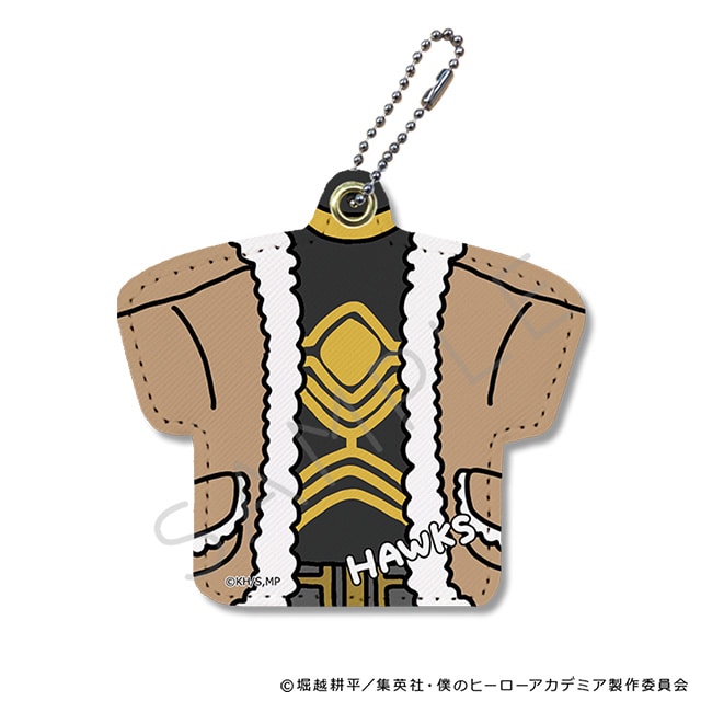 僕のヒーローアカデミア mochocho ユニフォーム型レザーチャーム ホークス