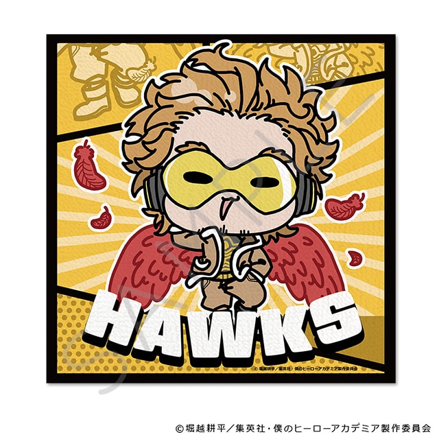 僕のヒーローアカデミア mochocho ハンドタオル ホークス