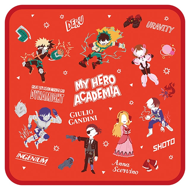 僕のヒーローアカデミア THE MOVIE ユアネクスト ゆるパレット ハンドタオル