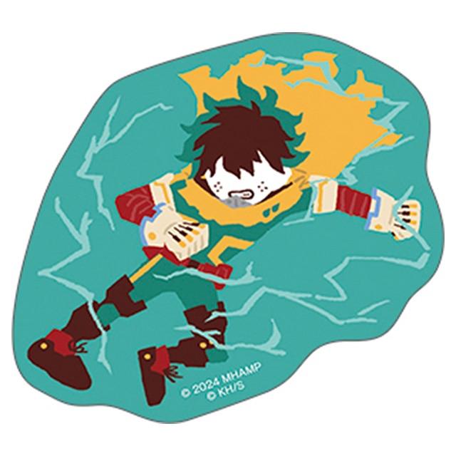 僕のヒーローアカデミア THE MOVIE ユアネクスト ゆるパレット ダイカットステッカー 緑谷出久