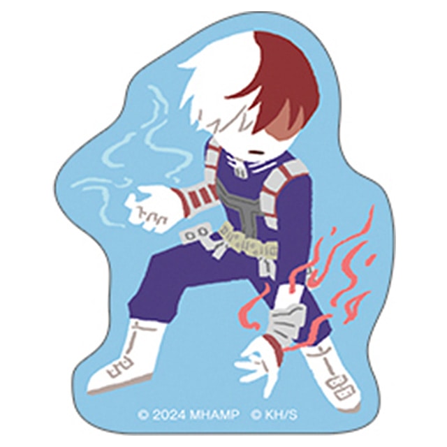 僕のヒーローアカデミア THE MOVIE ユアネクスト ゆるパレット ダイカットステッカー 轟 焦凍