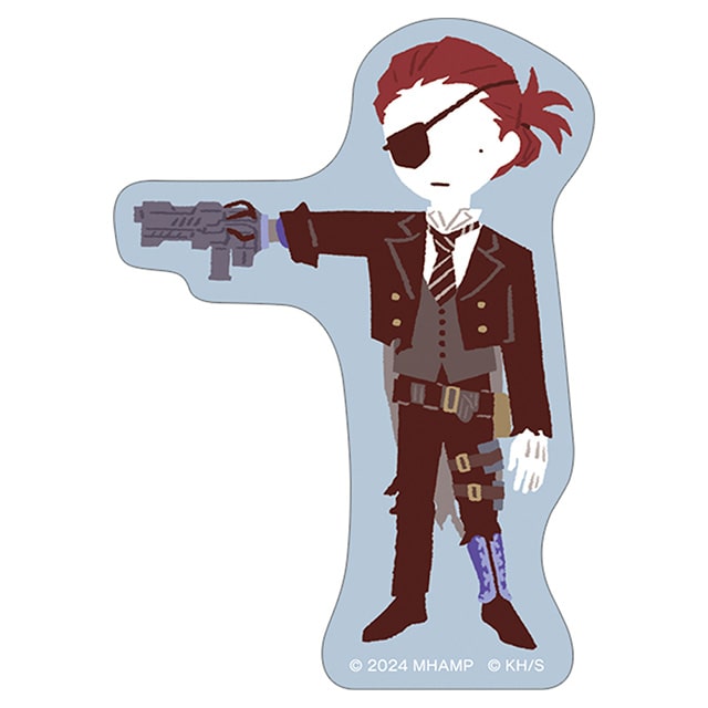 僕のヒーローアカデミア THE MOVIE ユアネクスト ゆるパレット ダイカットステッカー ジュリオ・ガンディーニ