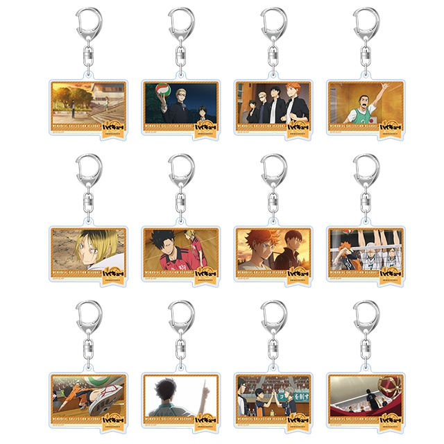 ハイキュー!! トレーディングアクリルキーホルダー メモリアルコレクション SEASON.1 【全12種】 ランダム1個