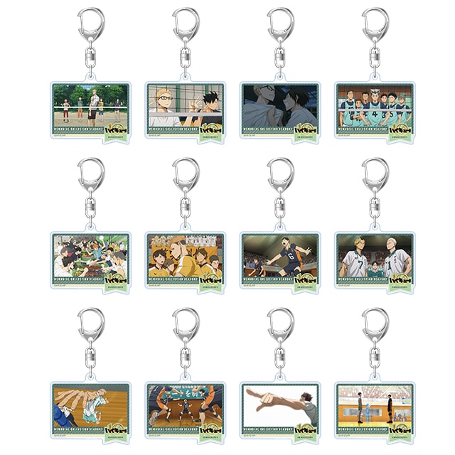 ハイキュー!! トレーディングアクリルキーホルダー メモリアルコレクション SEASON.2 【全12種】 ランダム1個