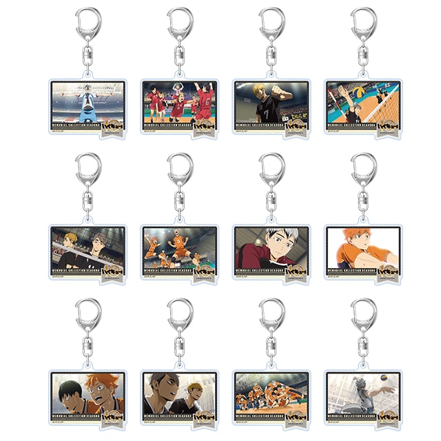 ハイキュー!! トレーディングアクリルキーホルダー メモリアルコレクション SEASON.4 【全12種】 ランダム1個