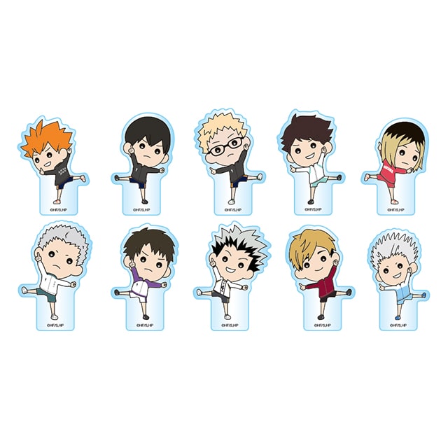 ハイキュー!! たすっこ 10周年Ver. トレーディングアクリルブロック 【全10種】 ランダム1個