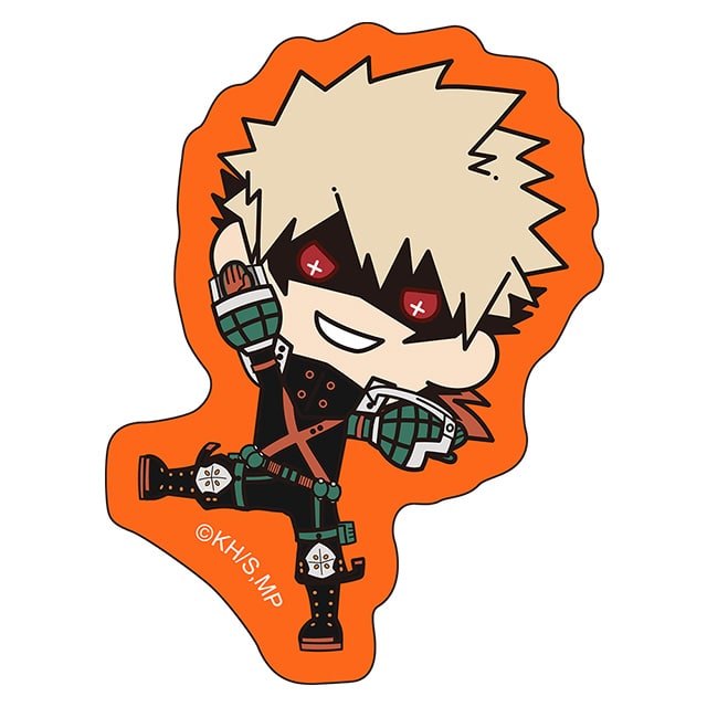 僕のヒーローアカデミア たすっこ ダイカットステッカー 爆豪勝己