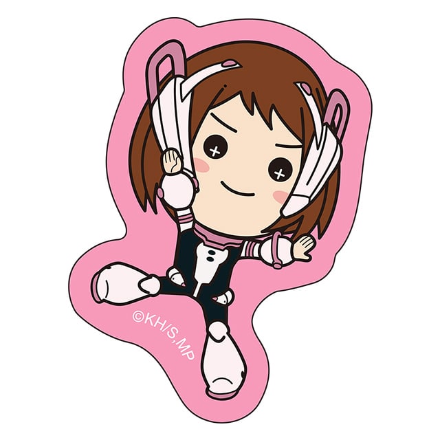 僕のヒーローアカデミア たすっこ ダイカットステッカー 麗日お茶子