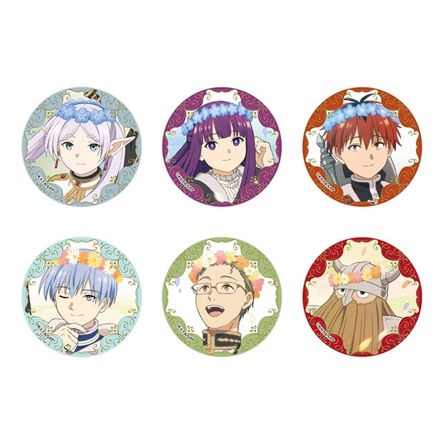 葬送のフリーレン トレーディング缶バッジ 1周年ver. 【全6種】 ランダム1個