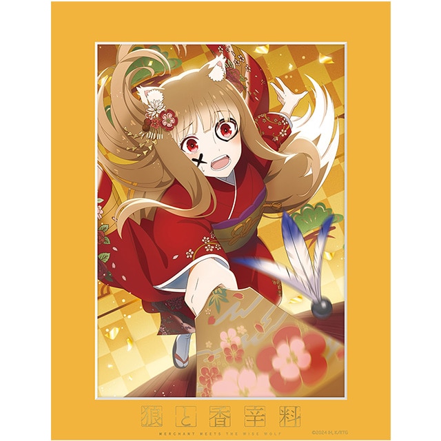 狼と香辛料 A5キャラファインマット お正月(困り顔)