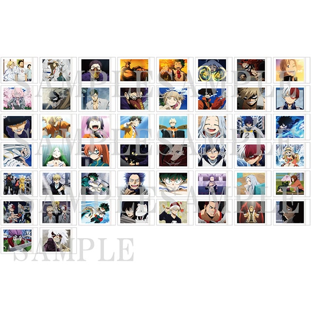 僕のヒーローアカデミア ぱしゃこれ／-4期～5期- 【全50種】 ランダム1BOX（10パック入り）セット