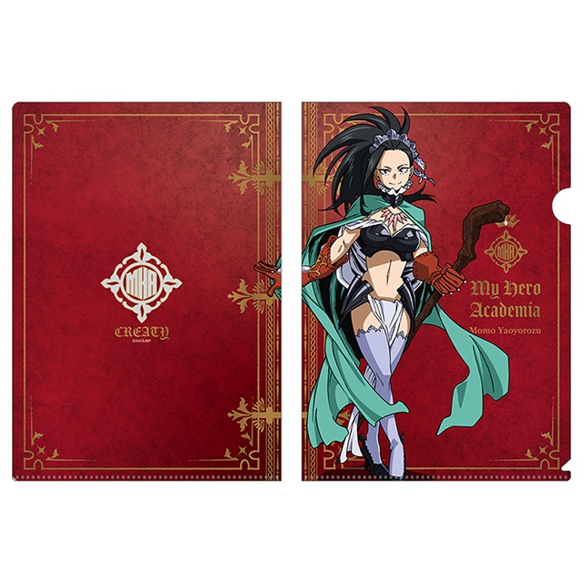 僕のヒーローアカデミア 十傑コスチューム クリアファイル 八百万 百