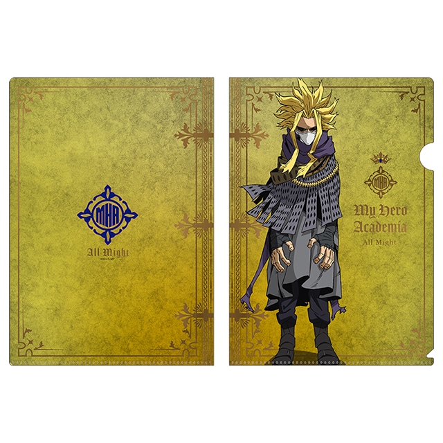 僕のヒーローアカデミア 十傑コスチューム クリアファイル オールマイト