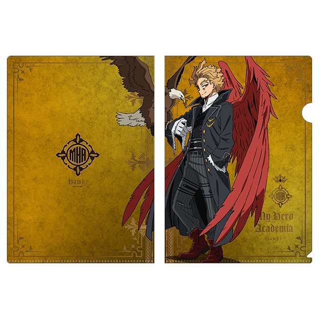 僕のヒーローアカデミア 十傑コスチューム クリアファイル ホークス