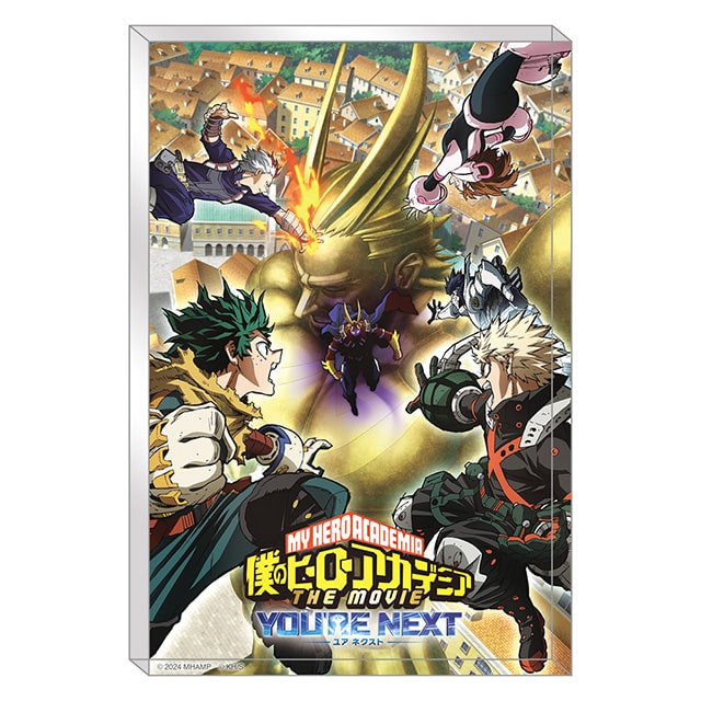 僕のヒーローアカデミア THE MOVIE ユアネクスト アクリルブロック ティザービジュアルVer.
