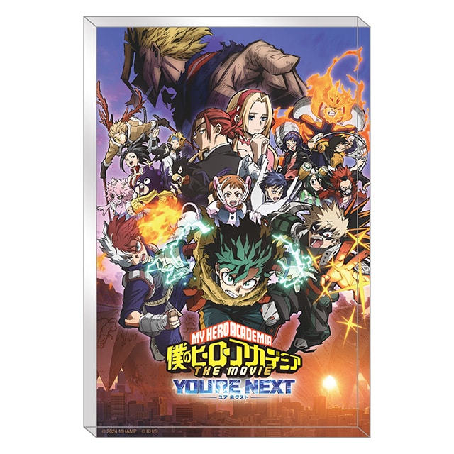 僕のヒーローアカデミア THE MOVIE ユアネクスト アクリルブロック キービジュアルVer.