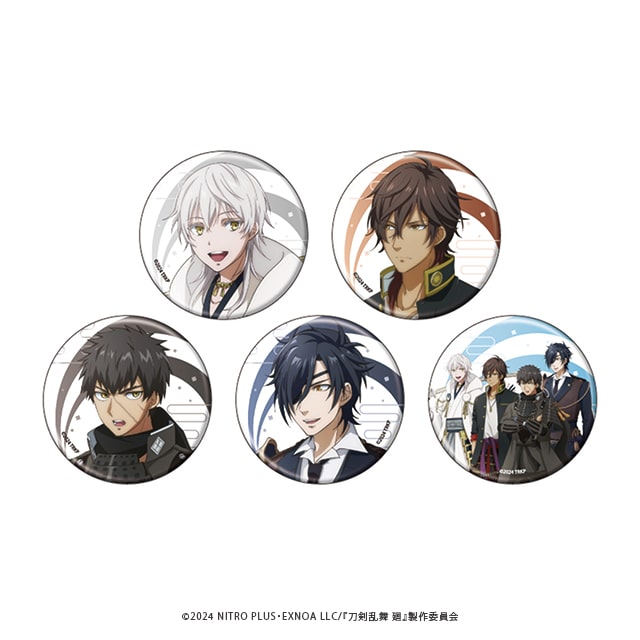 刀剣乱舞 廻 -虚伝 燃ゆる本能寺- 描きおろしトレーディング缶バッジ 【全5種】 ランダム1個