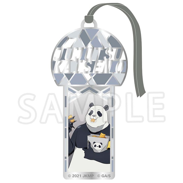 劇場版 呪術廻戦 0 ステンドグラス風ブックマーカー パンダ