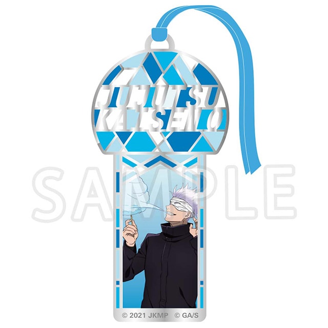 劇場版 呪術廻戦 0 ステンドグラス風ブックマーカー 五条 悟